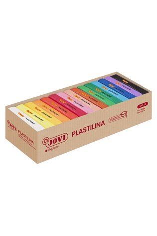 Plastilinas JOVI, 350 g, įvairių spalvų