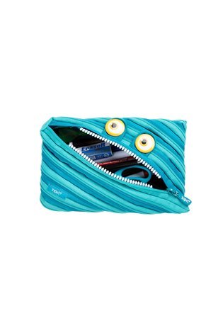 Penalas-pieštukinė ZIPIT Wildlings Jumbo Pouch, ZTMJ-WD-CRE, mėlynos sp.