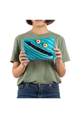 Penalas-pieštukinė ZIPIT Wildlings Jumbo Pouch, ZTMJ-WD-CRE, mėlynos sp.