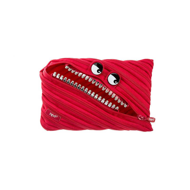 Penalas-pieštukinė ZIPIT Grillz Monster Jumbo Pouch, ZTMJ-GR-RI, Raudona