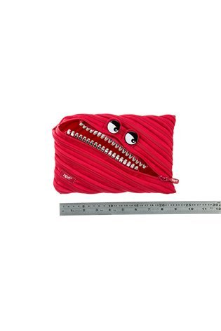 Penalas-pieštukinė ZIPIT Grillz Monster Jumbo Pouch, ZTMJ-GR-RI, Raudona