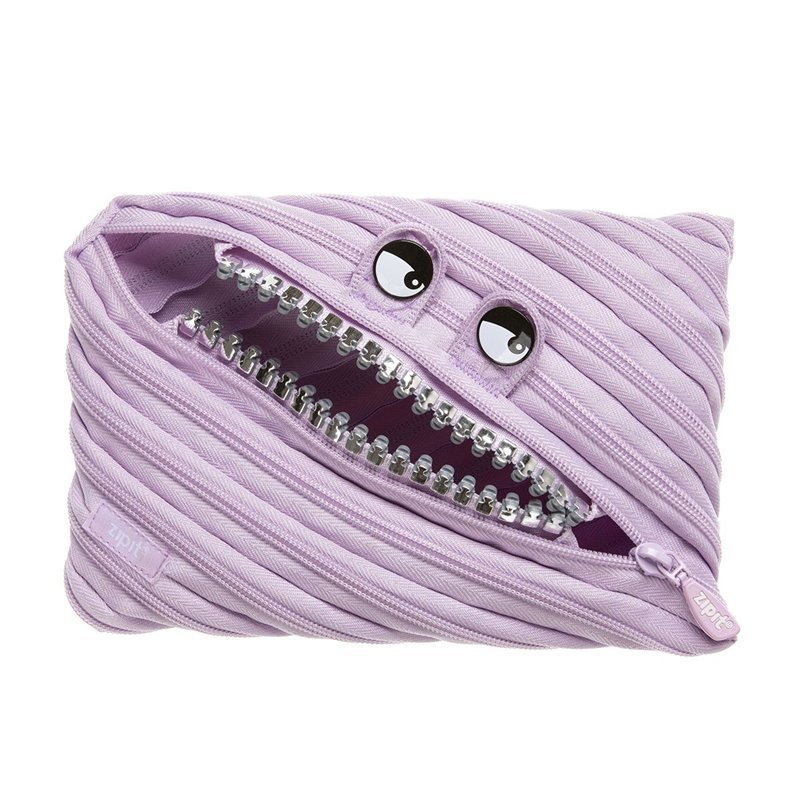 Penalas-pieštukinė ZIPIT Grillz Monster Jumbo Pouch, ZTMJ-GR5, Alyvinės spalvos