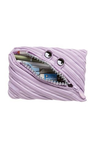 Penalas-pieštukinė ZIPIT Grillz Monster Jumbo Pouch, ZTMJ-GR5, Alyvinės spalvos