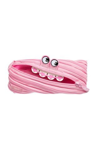 Penalas-pieštukinė ZIPIT Gorge Monster Pouch, GO-2, Rožinė