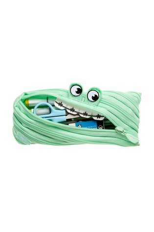 Penalas-pieštukinė ZIPIT Gorge Monster Pouch, GO-4, Mėtinės spalvos