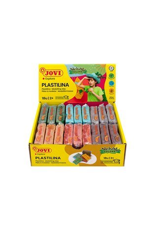 Plastilinas JOVI, 50 g., 18 vnt.