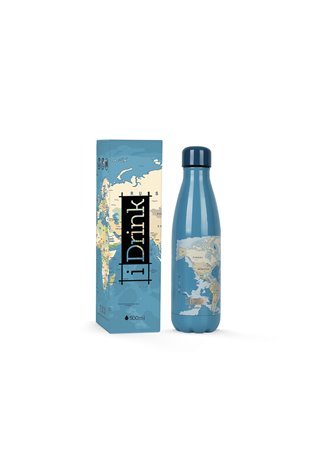 Termo gertuvė Itotal Blue maps, 500ml