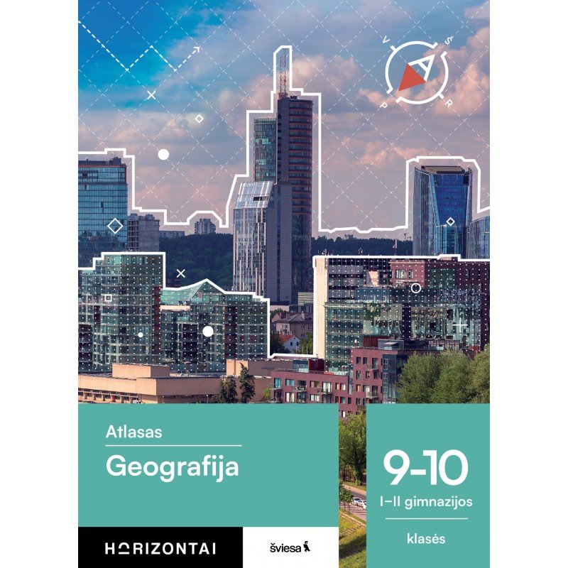 Geografija. Atlasas 9-10 klasei, serija Horizontai