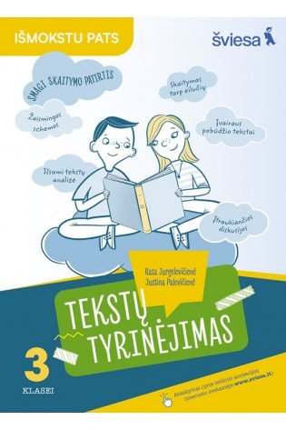 Lietuvių kalbos tekstų tyrinėjimas 3 klasei