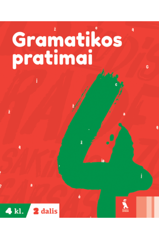 Gramatikos pratimai 4 klasei 2 dalis