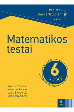 MATEMATIKOS TESTAI 6 klasei (Pasirenk standartizuotam testui!)