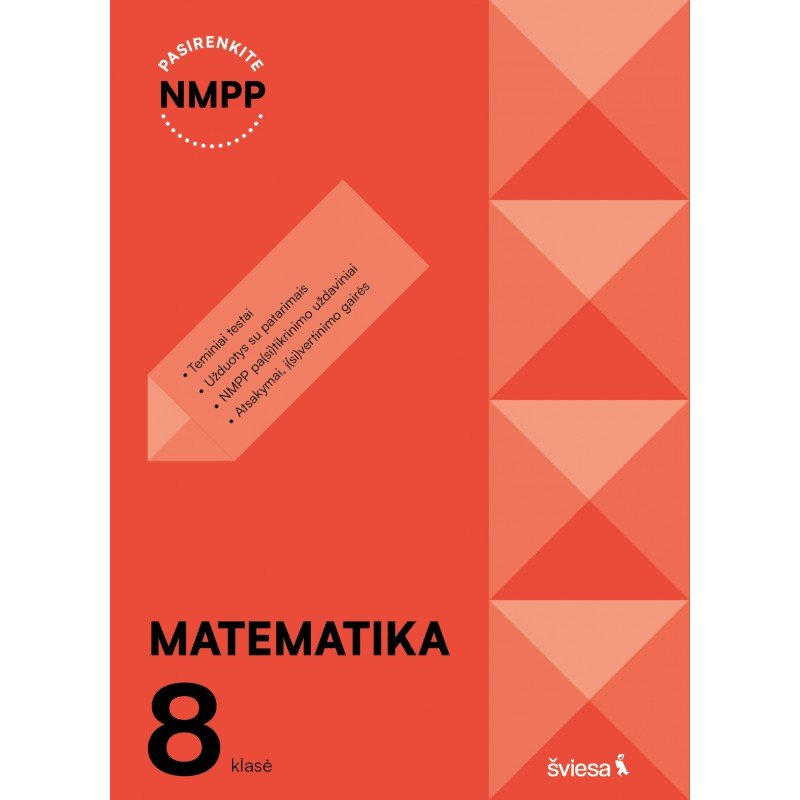 Matematika. NMPP, 8 klasė, serija Pasirenkite NMPP
