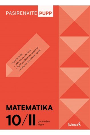 Matematika. PUPP, 10 (II gimnazijos) klasė, serija Pasirenkite PUPP