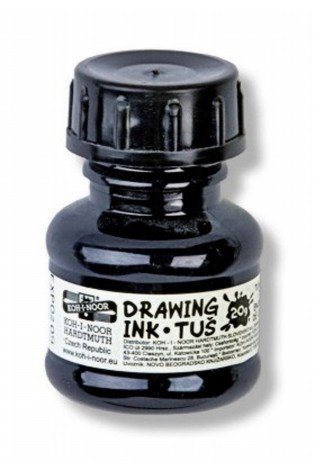 Tušas braižybai 20g KOH-I-NOOR juodas