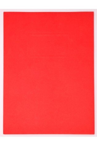 Aplankas su dviem kišenėlėm raud.