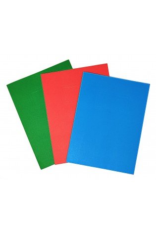 Aplankas su dviem kišenėlėm raud.