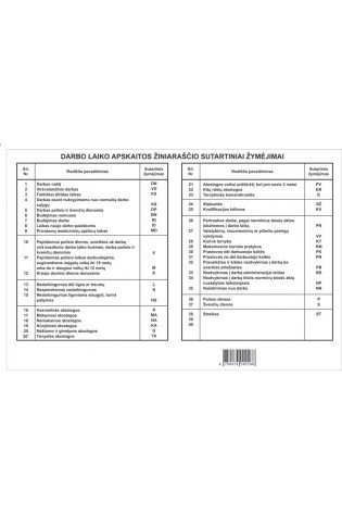 Darbo laiko apsk.žiniaraštis 10l.216