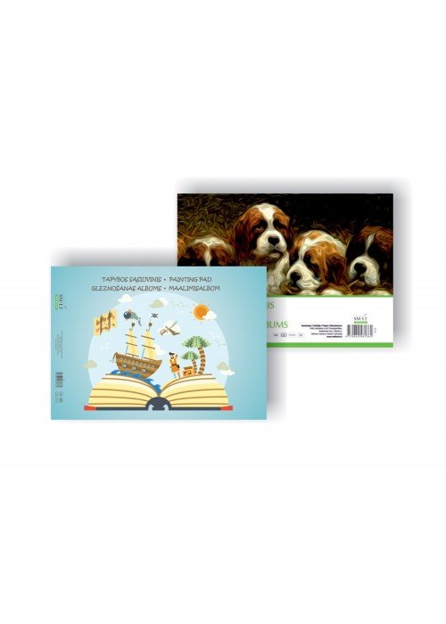 Tapybos sąsiuvinis A4/ 10l TS-10