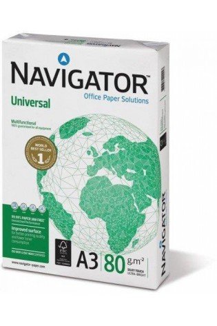 Kopij.popierius NAVIGATOR A3/ 80g 500l