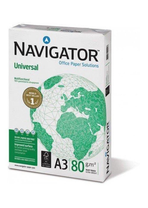 Kopij.popierius NAVIGATOR A3/ 80g 500l