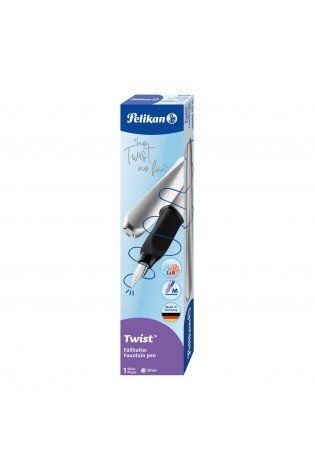 Plunksnakotis TWIST P457M sidabrinis