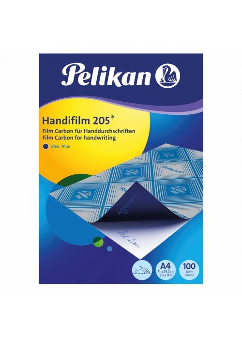 Kalkė ranka rašyti Handfilm 205 A4x100 mėlyna