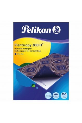 Kalkė ranka rašyti 200H A4x100 mėlyna