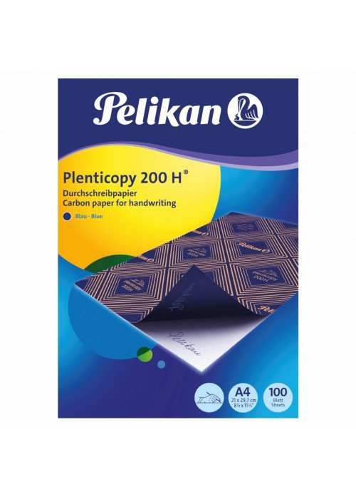 Kalkė ranka rašyti 200H A4x100 mėlyna